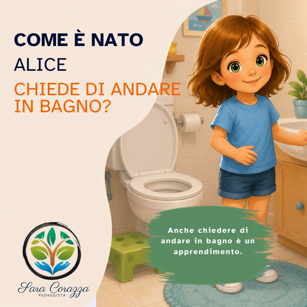Come è nato Alice chiede di andare in bagno?