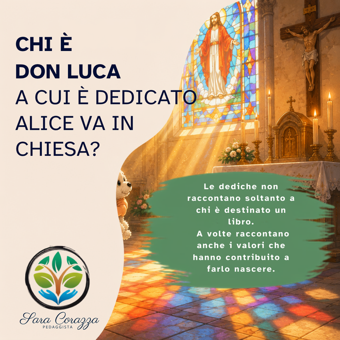 Chi è Don Luca, a cui è dedicato Alice va in chiesa?