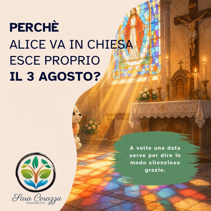 Perché Alice va in chiesa esce proprio il 3 agosto?