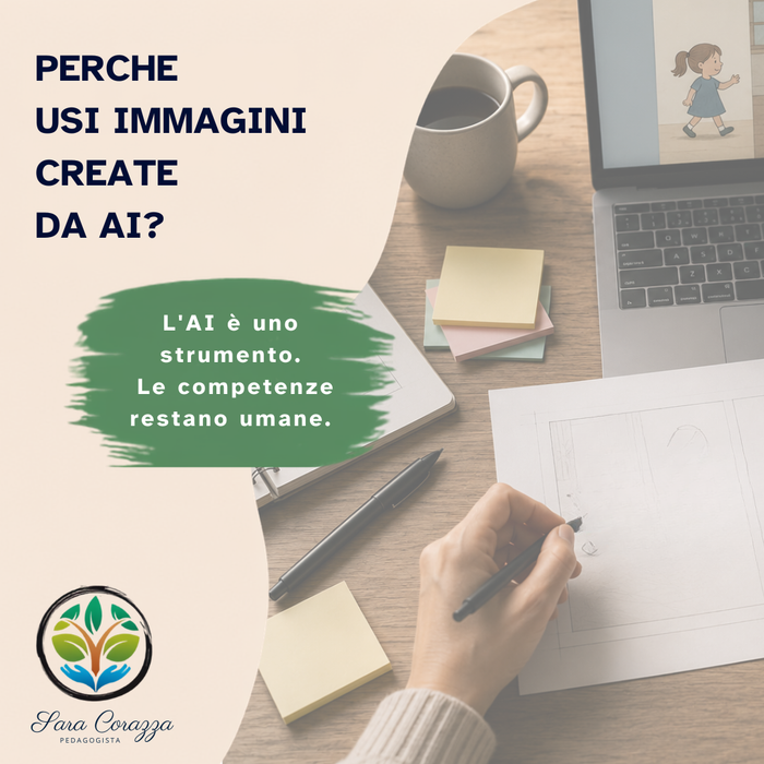 Perché usi immagini create con l'intelligenza artificiale?