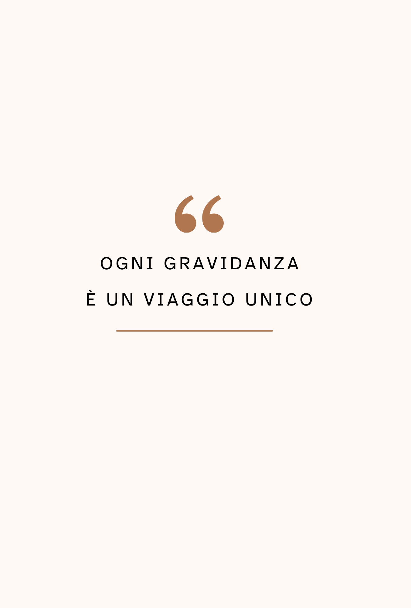 280 giorni per prepararsi ad accogliere