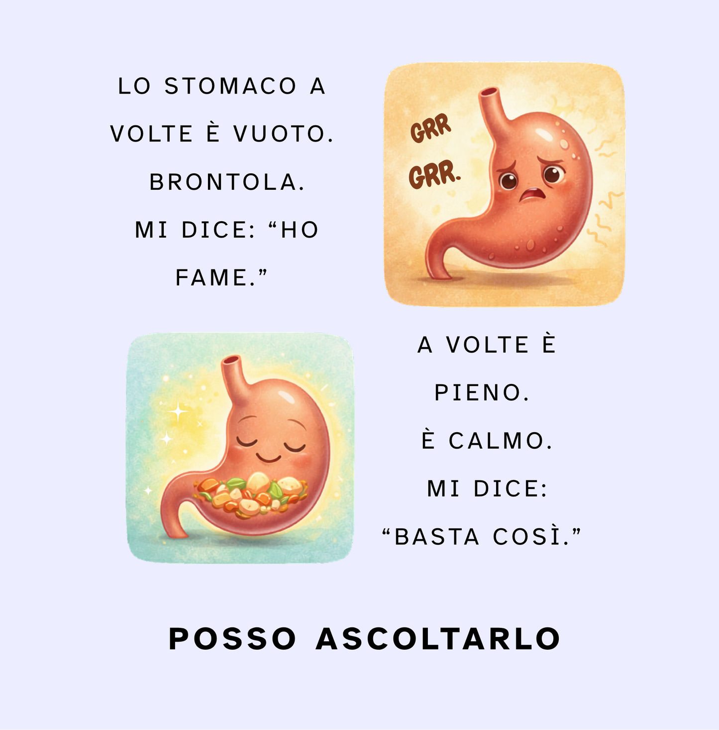 Alice mangia