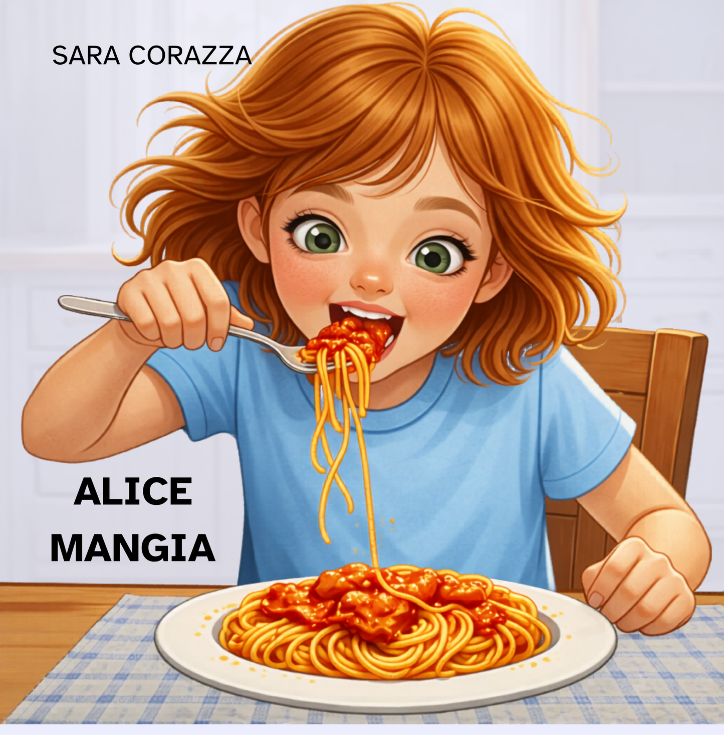 Alice mangia