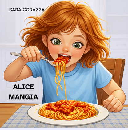 Alice mangia