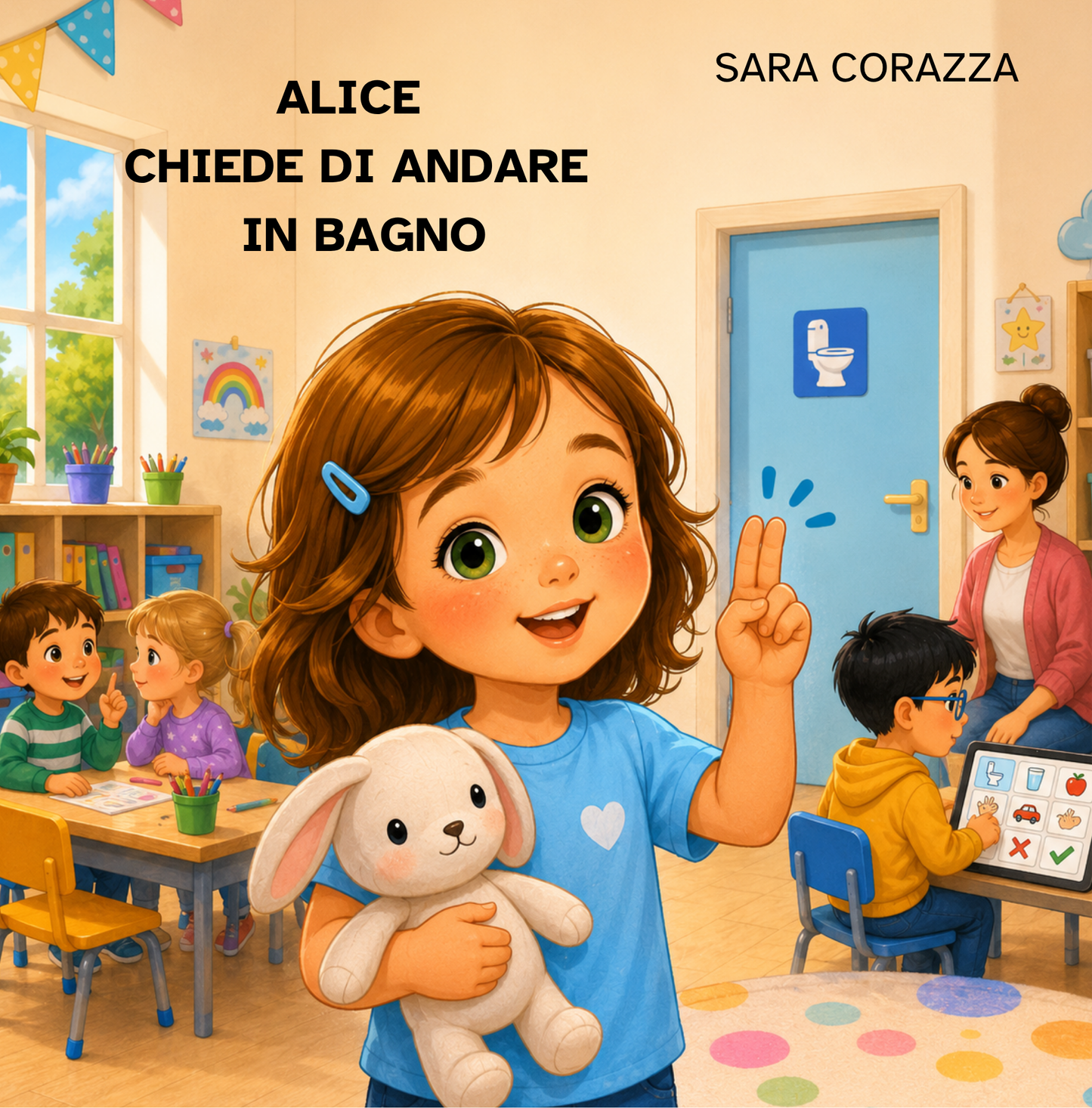 Alice chiede di andare in bagno