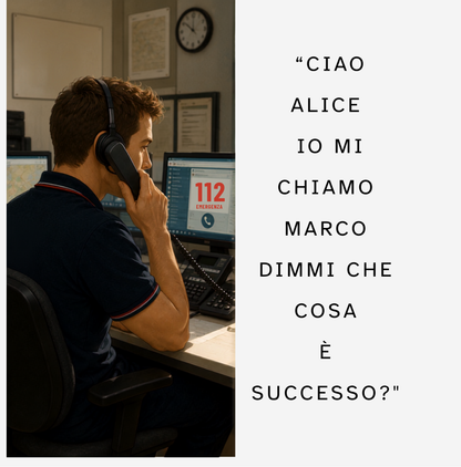 Alice chiama l'112 - l'ambulanza