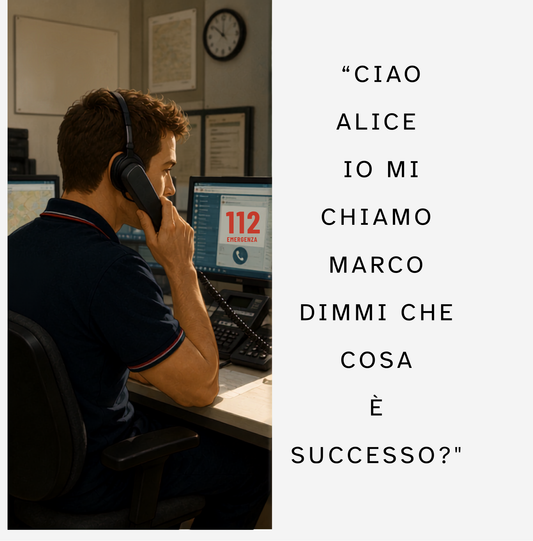 Alice chiama l'112 - l'ambulanza