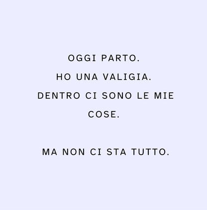 Samuele e la nuova "sorella".