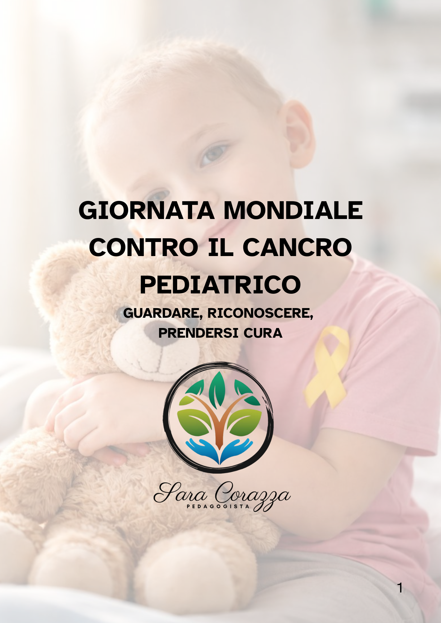 Giornata del Cancro Pediatrico 15 febbraio : pdf guida per insegnanti