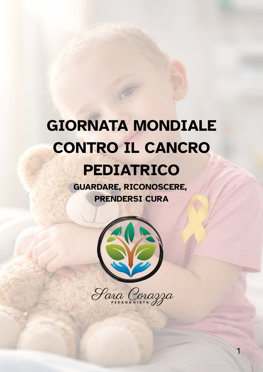 Giornata del Cancro Pediatrico 15 febbraio : pdf guida per insegnanti