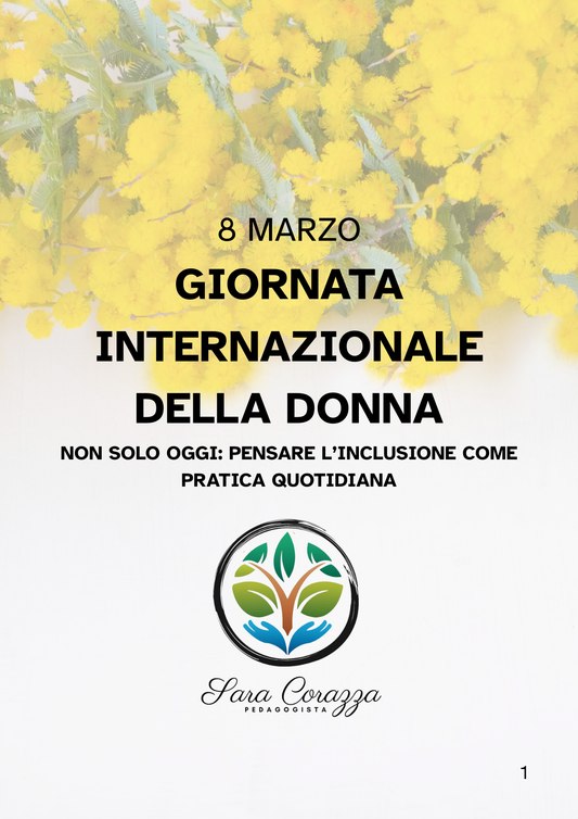 GIORNATA INTERNAZIONALE DELLE DONNE- pdf scaricabile